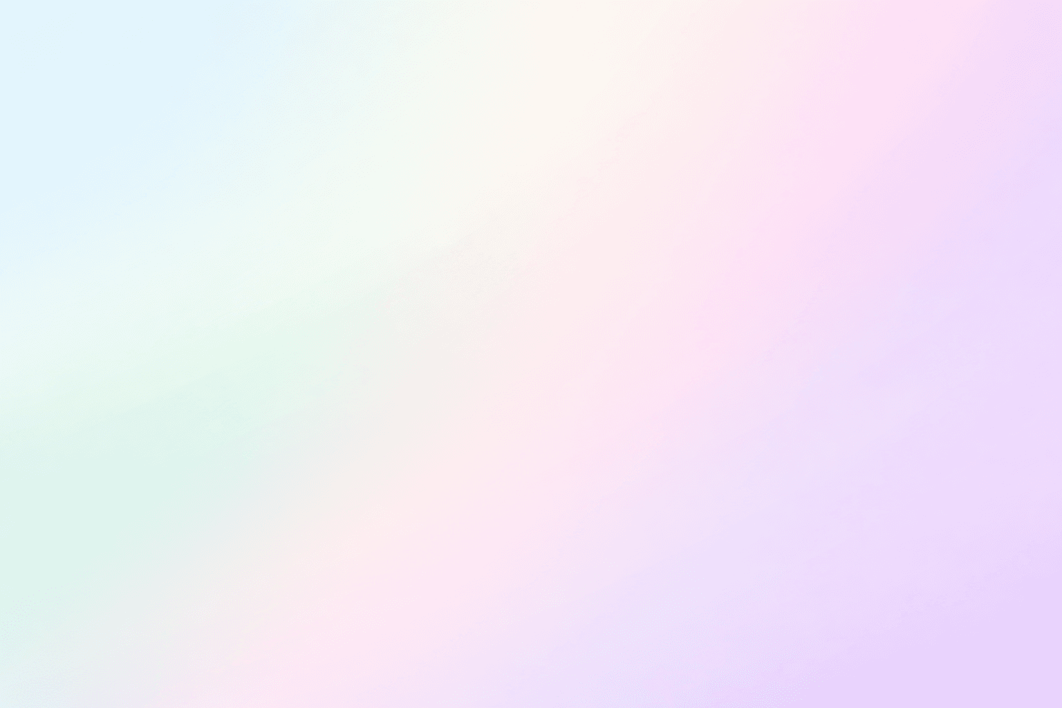 Rainbow pastel soft gradient background
