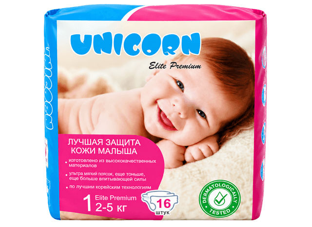 Подгузники Unicorn Elite Premium