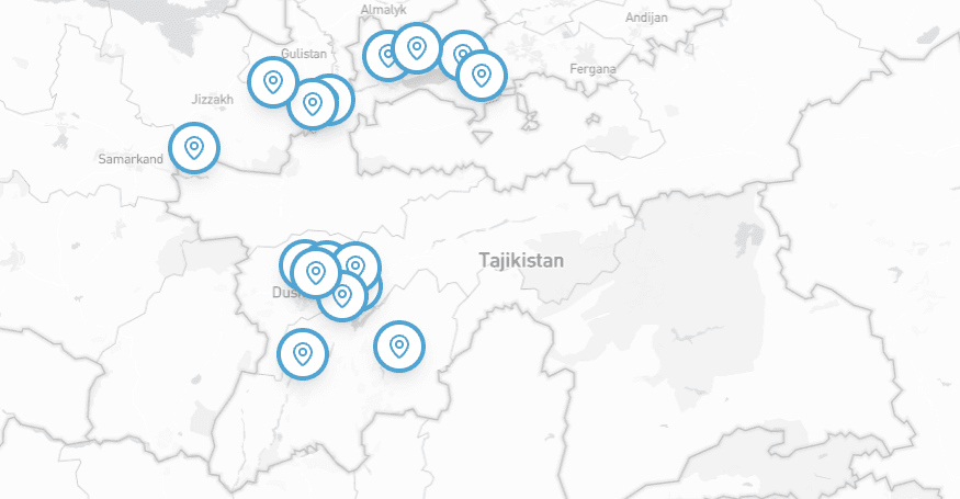 Store Locations Map