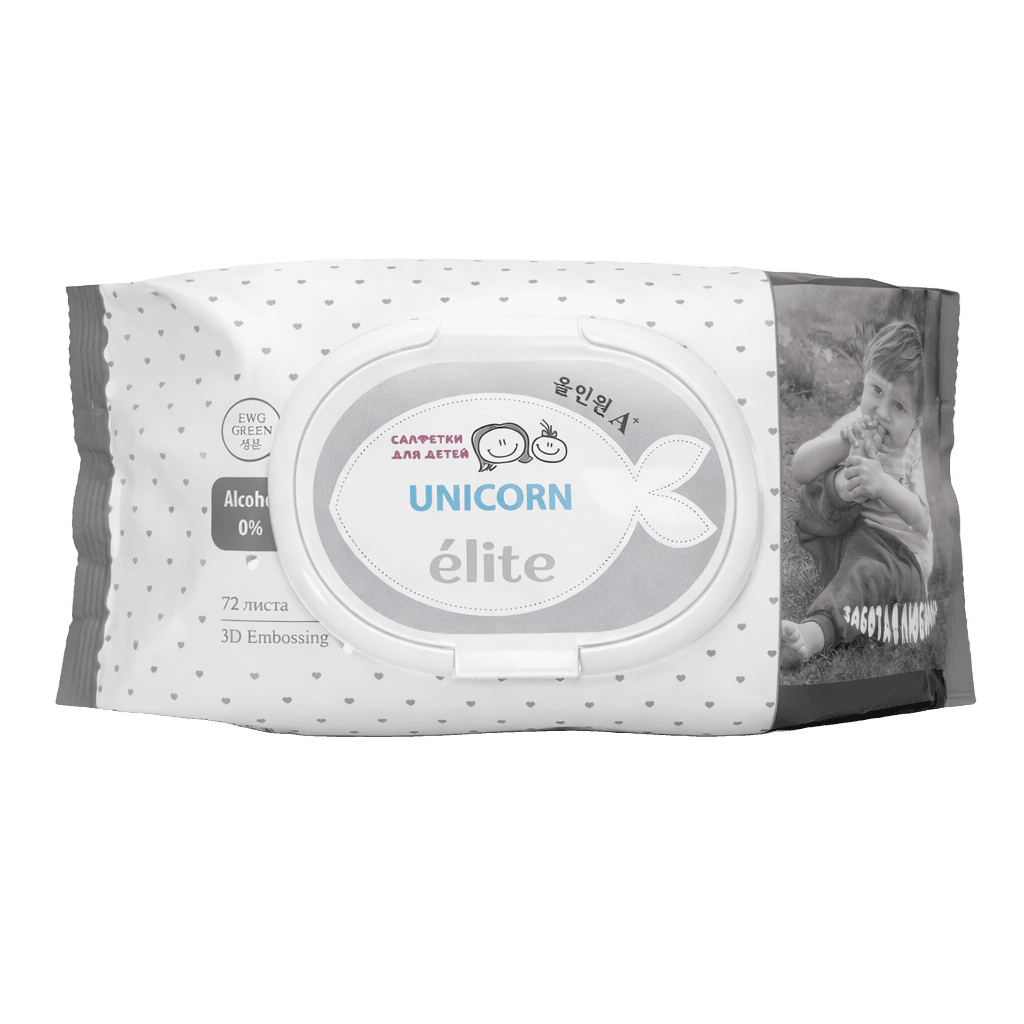 Влажные салфетки Unicorn — основное изображение