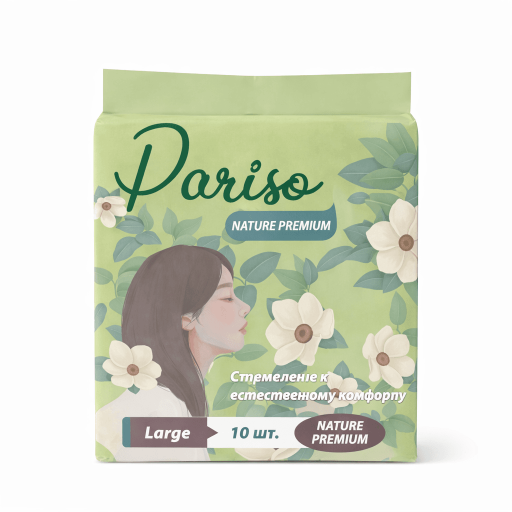 Гигиенические прокладки Pariso Nature Premium Large — основное изображение