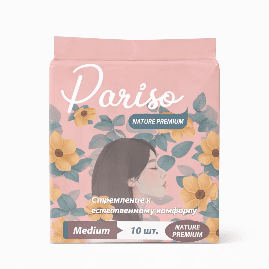 Pariso Sanitary Pads Nature Premium Medium main image