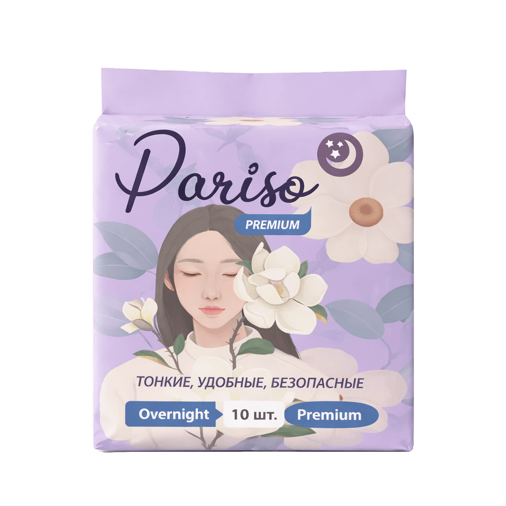 Гигиенические прокладки Pariso Premium Overnight — основное изображение